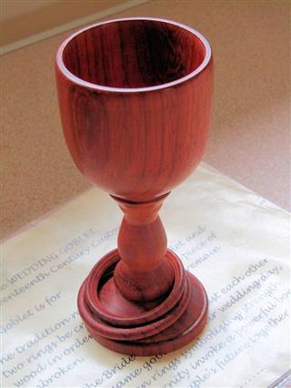 Alan Hill's winning goblet